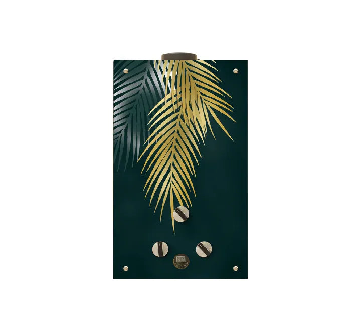 NASGAS INSTANT GAS GYSER 10 LITER GLASS | DG-10L-LPG