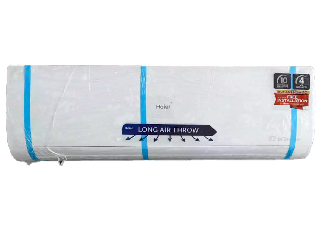 Haier Thunder DC T3 compressor Inverter 1.5-Ton Heat & Cool AC HSU-18HFTCD (White)