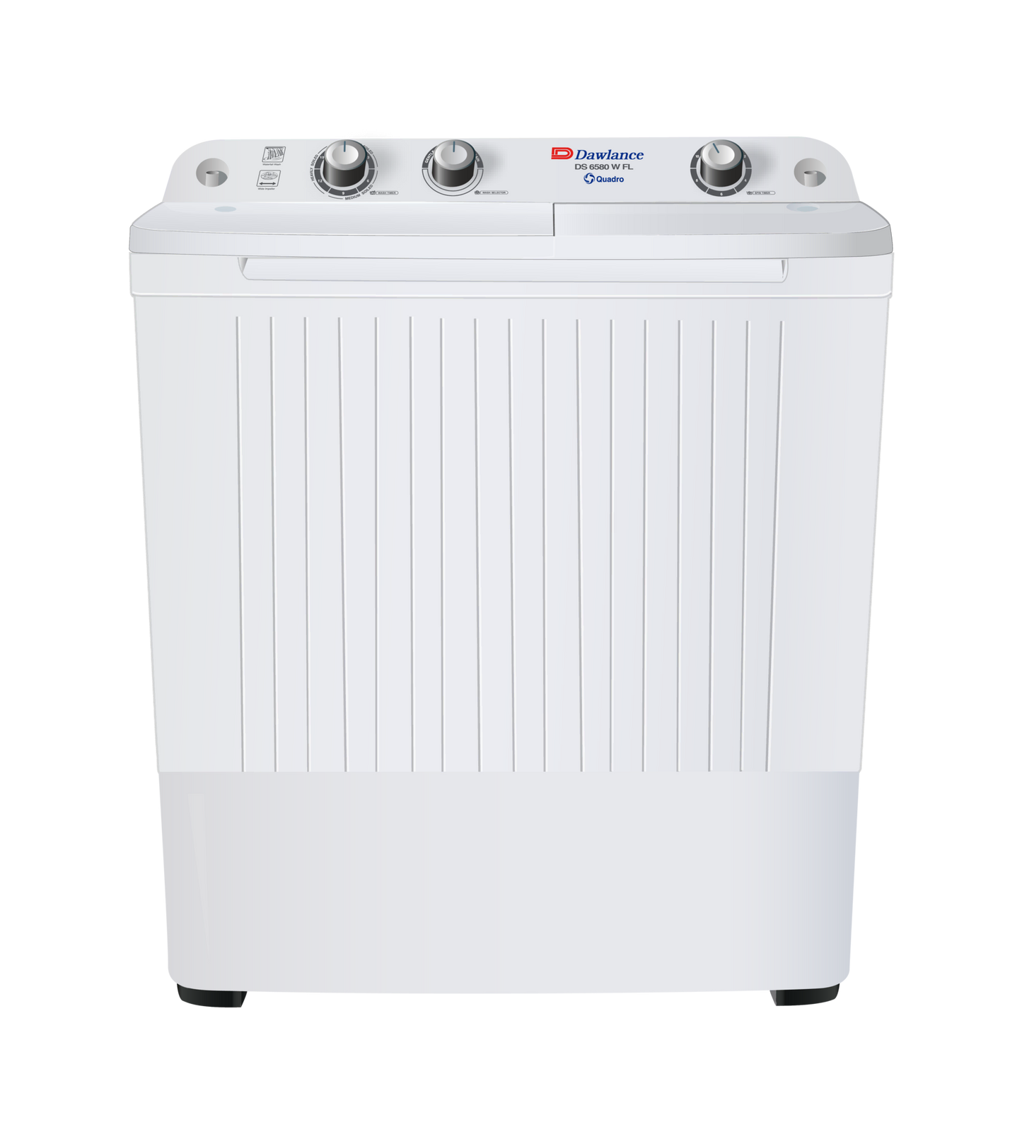 Dawlance 6580 White Twin Tub Washing Machine