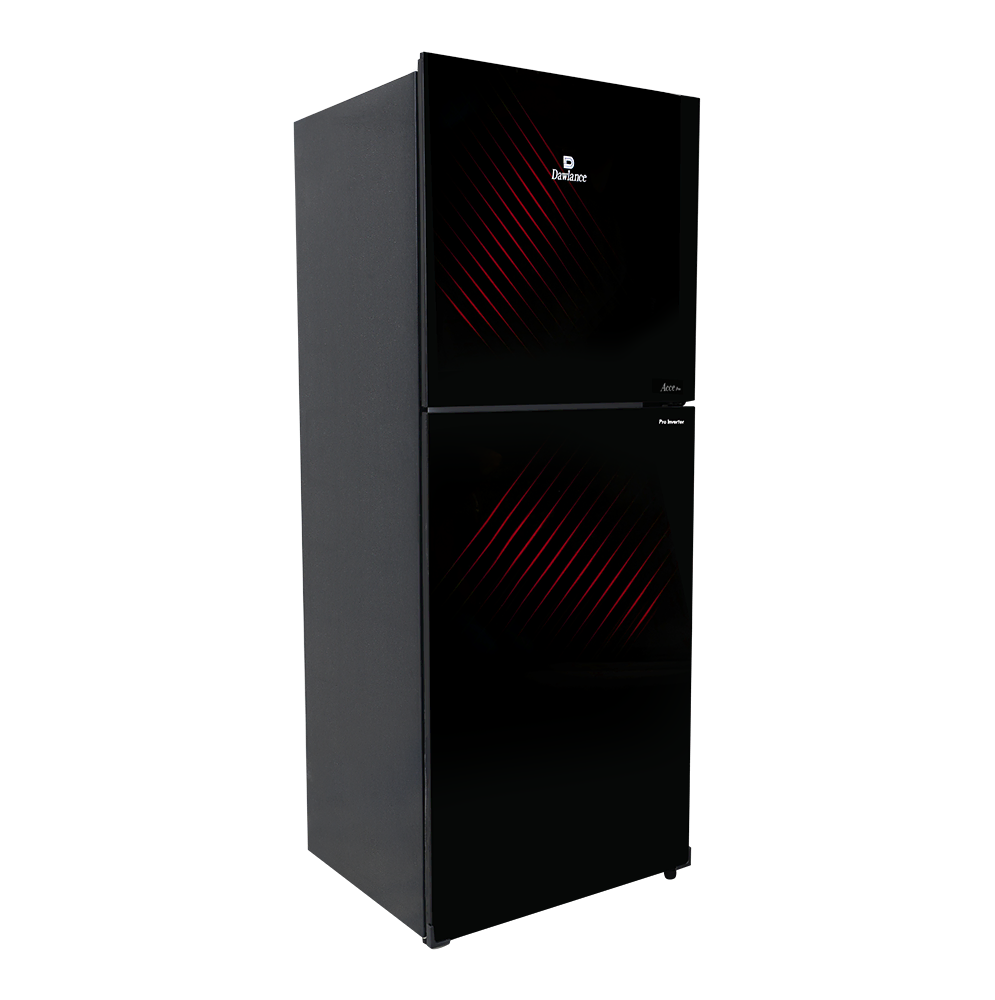 Dawlance REF 9173WB Acce Pro Crimson Red Double Door Refrigerator