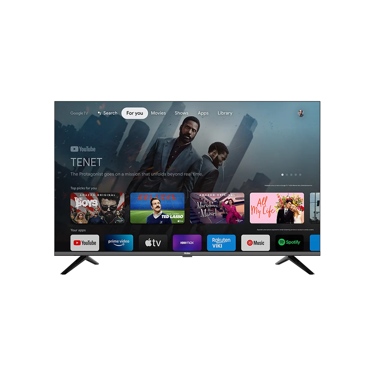 Haier 40" H40K800FX Google TV