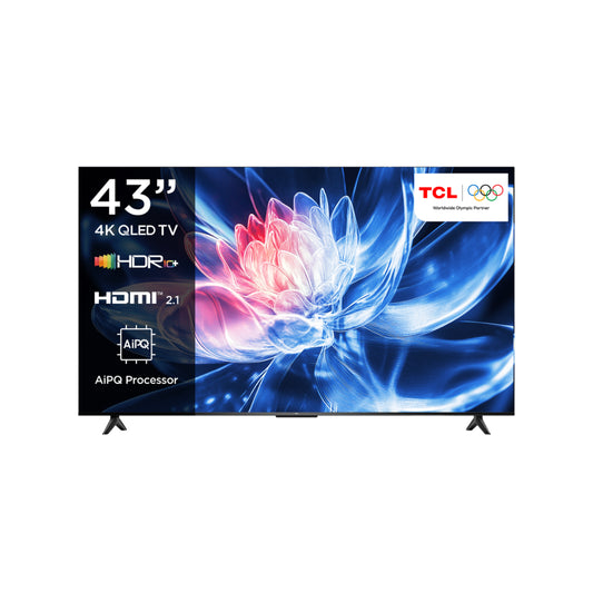 TCL LED 43″ 43T6C 4K QLED Smart TV