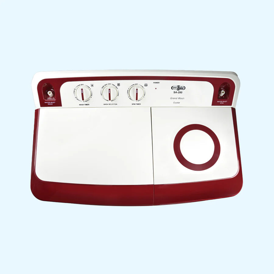 Super Asia SA-280 GRAND WASH CRYSTAL Washing Machine