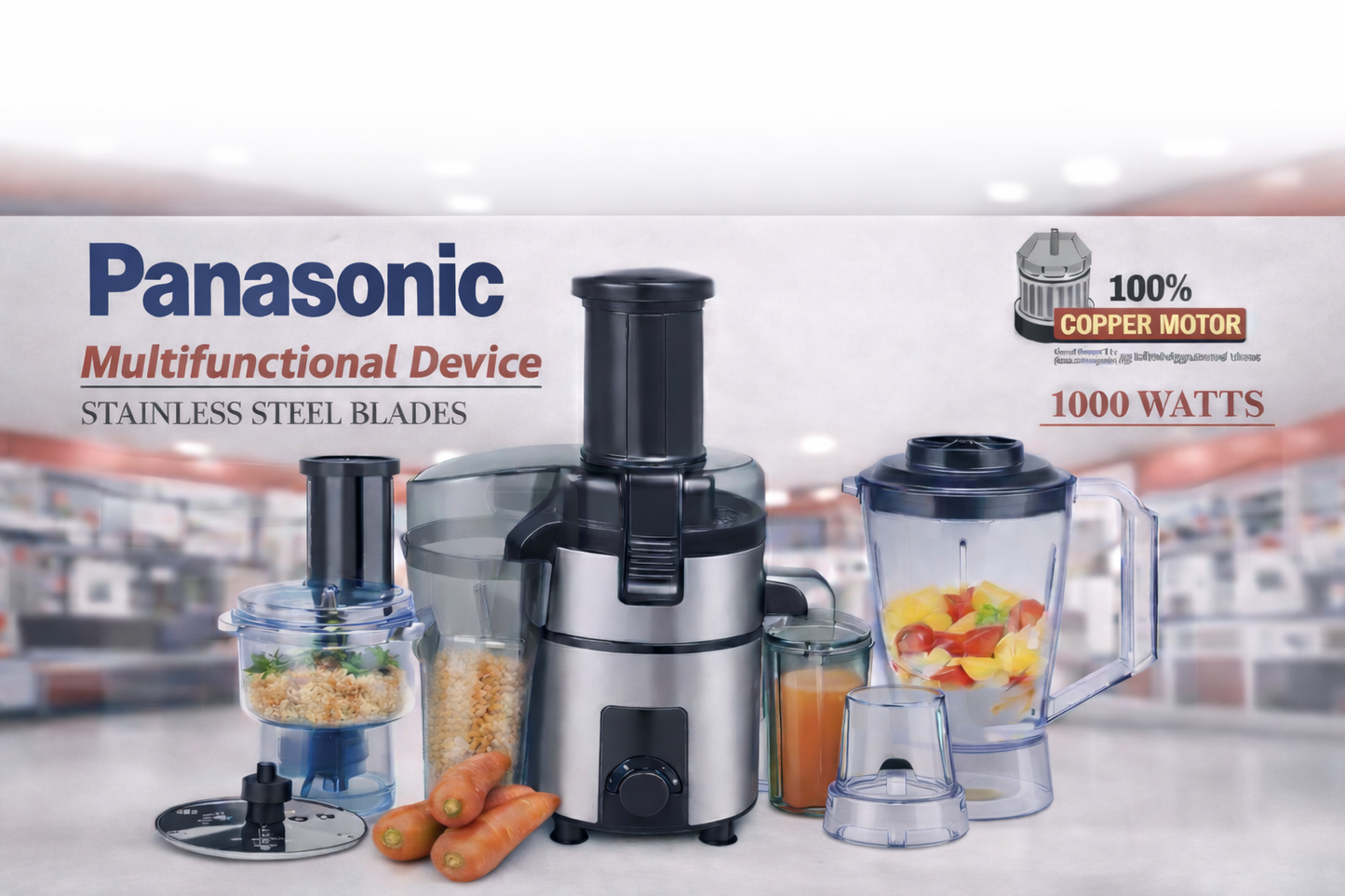 Panasonic MJ-1002 / N-FP-1002 Multifunctional Food Processor