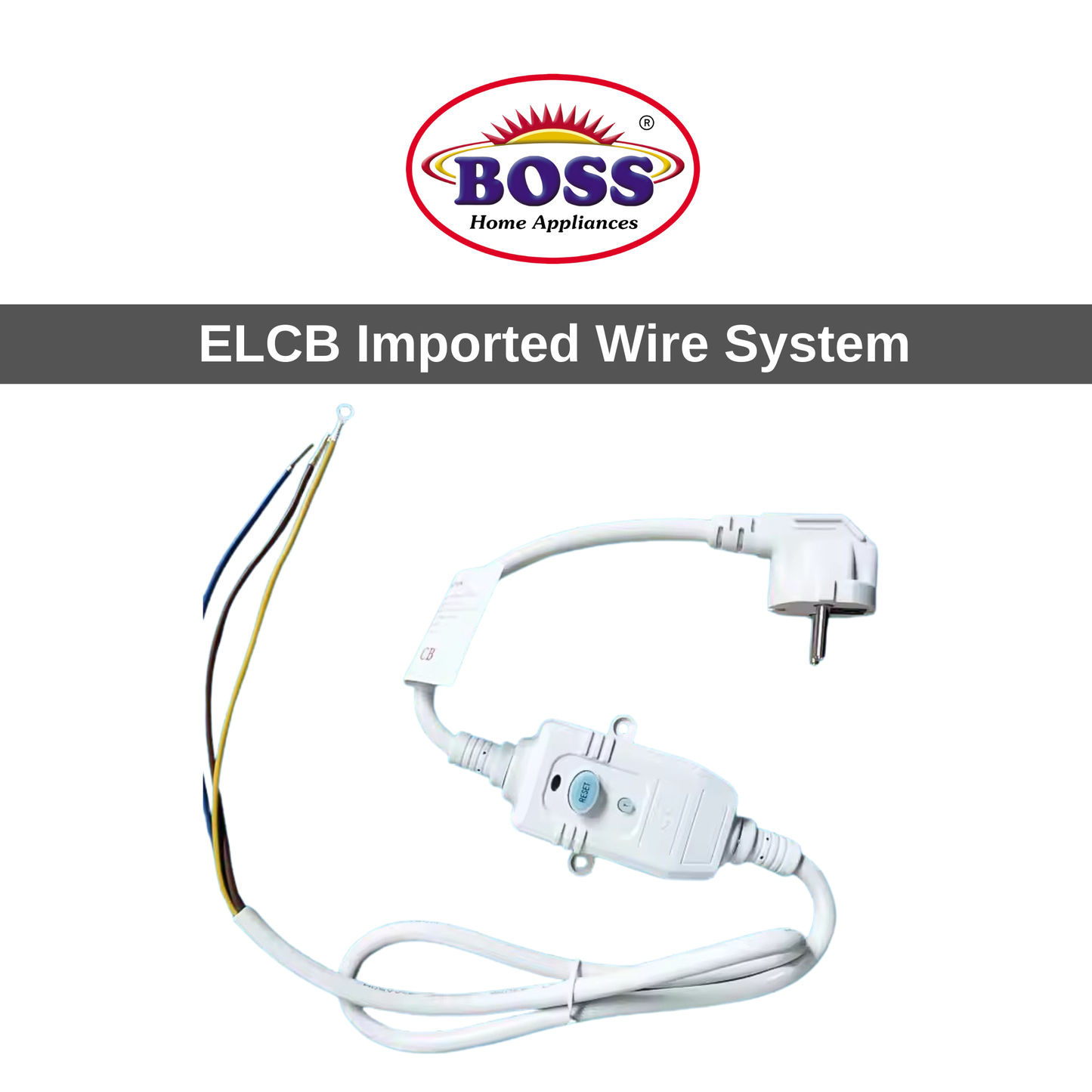 Boss K.E SIE 50CL – New Supreme Steel ELCB