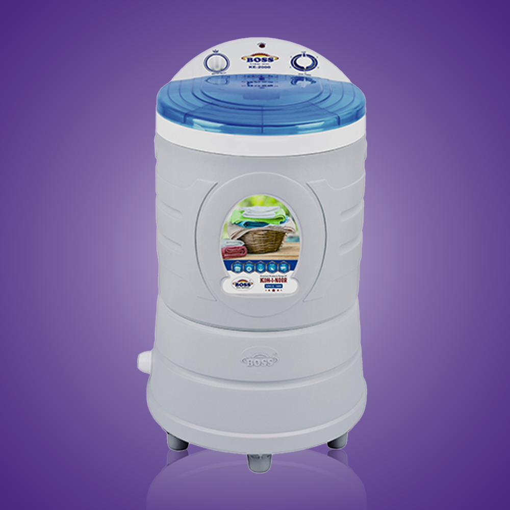 Boss Round Shape Spin Dryer KE-2000-S (9Kg)