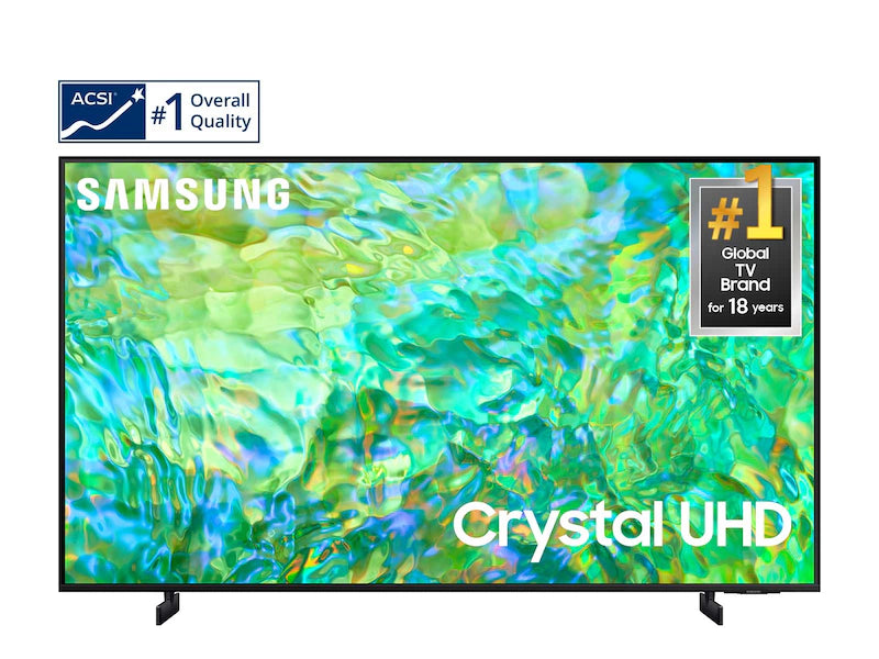 Samsung 65 Inch Crystal UHD 4K Smart LED TV 65CU8000