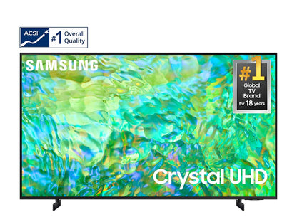 Samsung 65 Inch Crystal UHD 4K Smart LED TV 65CU8000