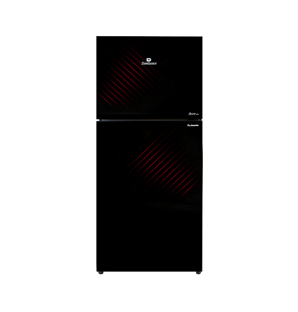 Dawlance REF 9173WB Acce Pro Crimson Red Double Door Refrigerator