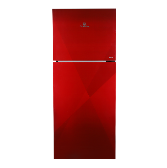 9178 Acce Coral Red Double Door Refrigerator | 163cm, A+ Energy