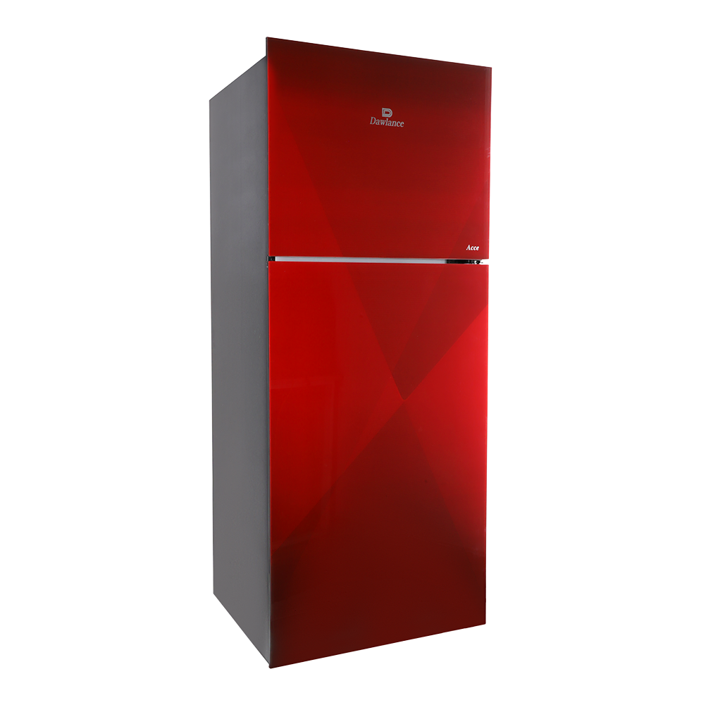 9178 Acce Coral Red Double Door Refrigerator | 163cm, A+ Energy