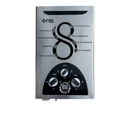 Nasgas Instant Gas Geyser DG-12 Dlx (Executive)
